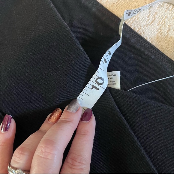 NWT Halara black flare stretch denim - Picture 5 of 8